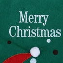 2pcs/set Santa Claus Snowman Christmas Wine Bottle Bag Cover Xmas Ornament
