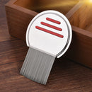 Stainless Steel Hair Lice Comb Brushes Nit Free Terminator Fine Egg Dust Removal