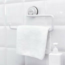 Kitchen Accessories Storage Holder Vacuum Sucker Paper Towel Rack Adhesive