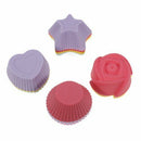 12 pieces Silicone Chocolate Molds Muffin Molds Cupcake Molds - 3 Sets. Z5I5
