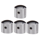 4 Pcs Metal Guitar Tone Volume Knobs Bass \u0026 Guitar Accessories - 16mm *