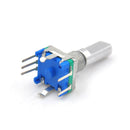 3Pcs/set 6mm D Shaft 18 Position 360 Degree Rotary Encoder w Push Button Z