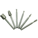 6pcs HSS Routing Router Grinding Bits Burr For Rotary Bosch Tool Useful