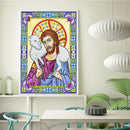 5D DIY Special Shaped Diamond Painting Religious Cross Stitch Mosaic Kit