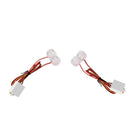 2pcs 12V-85V Car Flashing Emergency Warning LED Strobe Lights Flasher