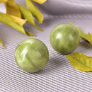 2Pcs Stress Hand Wrist Natural Jade Ball Health Hand Massage Ball Bal BX