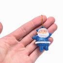 6pc Santa Pendants Home Decorations Hanging Christmas DecorationsS Hn