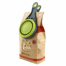 2 in 1 Collapsible Travel Clip Food klipscoop Measuring Cups for Pets Puppy S3P4