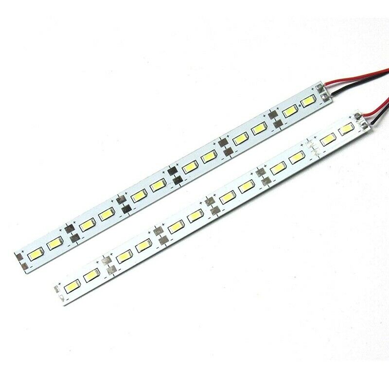 24 Leds Chassis Light Aluminum LED Strip 6V for 1/10 1/8 RC Car Crawler Bug Q7D8