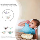 Mini Ghost Head Finger Puppet for Story Props Kid Egg Toys Gift (1pc Random