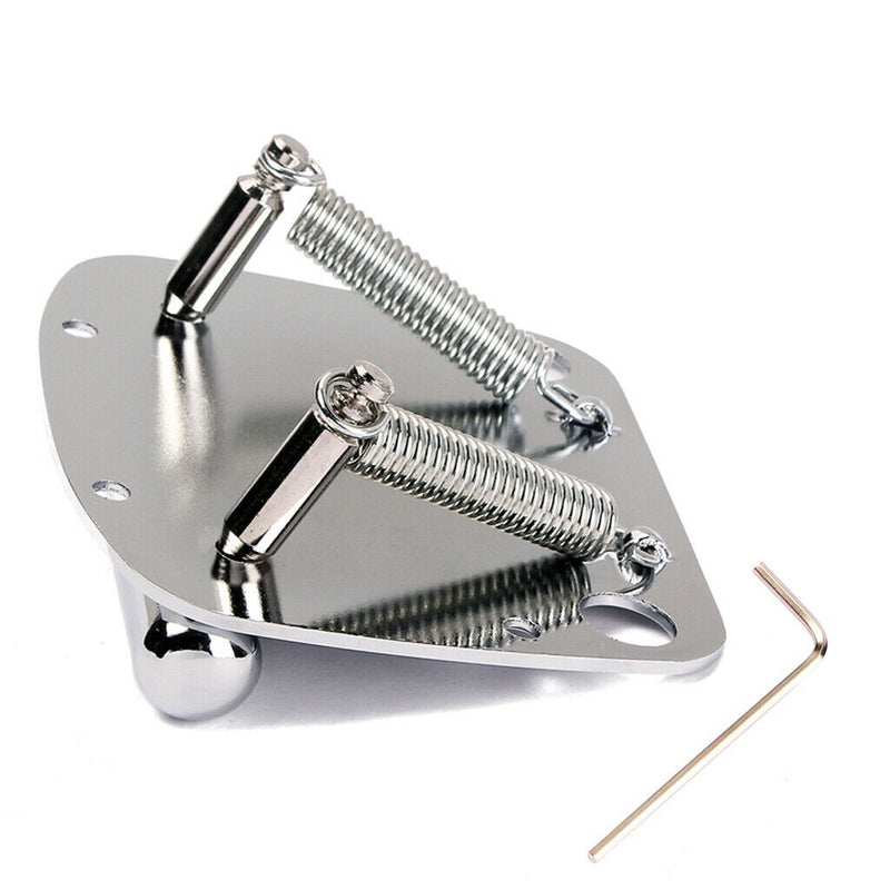 Exquisite 6 String Guitar Tremolo Bridge Tailpiece Set for Jazzmaster Guitar