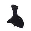 1PC Celluloid Guitar Pickguard Material Scratch Plate Shaped Black