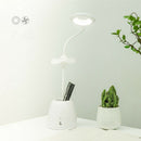 Newest Design Led Table Lamp Dimmable Smart Press Usb Desk Lamp With Pen Co