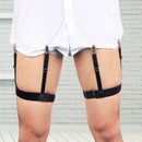 2 pcs Men Women Unisex Shirt Stays Belt Belts with Non-slip Locking Clip Keeping