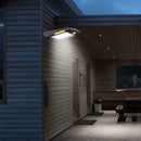 48 LED Solar Light PIR Body Sensing Waterproof Yard Path Wall Lamp (Black)