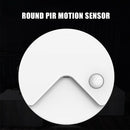 Round PIR Motion Sensor Hotel USB Rechargeable Children Bedroom LED Night Light