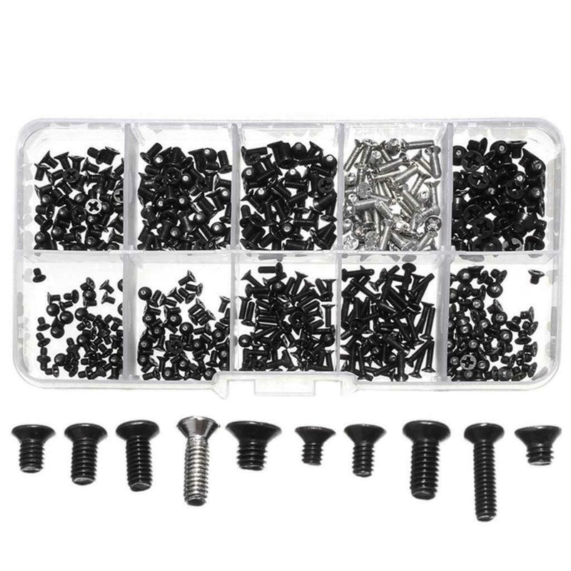 500Pack Universal Repair Laptop Computer Screw Tool Kit For  PC NEW