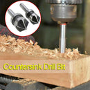 2pcs Countersink Drill Bit 82 Degree Point Angle Chamfer Countersinking Cutte â„–[