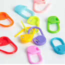 400 Pieces Crochet Locking Stitch Markers, Knitting Stitch Counter Needle C A3T6