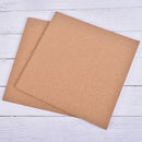 Cork Noticeboard Memo Pin Board Pad Frameless 300x300x6mm Fixings Included OZ