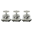 3 Pieces Drum Holder, Spare Part for Drum Kit, Made of Zinc Alloy