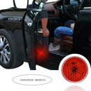 3LED Car Opening Door Safety Warning Flash Lamp Anti-collision Light (Red) A