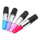 Pack of 12 Pcs 0.5 Mm Cute Cool Novelty Lipstick Shape Ballpoint Pen Office D7Q8