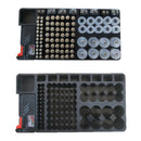 98 Grids Battery Storage Organizer Holder Tester Battery Caddy Rack Case Box Hn