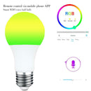 7W Smart WiFi Light Bulb E27 RGBW Wireless Remote Control Home Bar Bulb