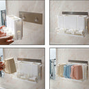 Useful Toothbrush Holder Dust-proof Toothpaste Stand Squeezer Suction Bathroom