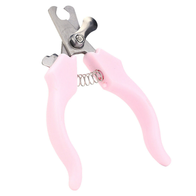 Cat Dog Nail Clipper Stainless Steel Claw Scissors Cutter Grooming Pet Tool A