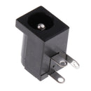 50pcs DC 3pin Black DC Power Jack Socket Connector 5.5*2.5mm