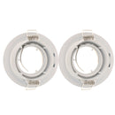 2Pcs Alloy Lamp Guard for Pendant Ceiling Light Lamp Holder Rack Cage Shade