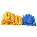 127pcs Assorted Polyolefin Heat Shrink Tubing Kit Shrinkable Cable Wrap Sleeves