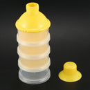 1x Portable Baby Infant Feeding Milk Powder&Food Bottle Container 4 Cells G