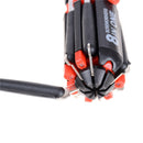 8 in 1 Multi Portable Screwdriver With 6 LED Torch Tools Light Up Flashlight"SME