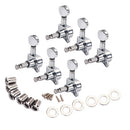 Durable 6pcs Left-handed Electric Guitars Tuning Keys Tuners with Ferrule