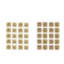 20 Set Magnetic Snaps Bag Purse Buckle Clothes DIY Needlework Sew On Buttons