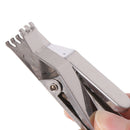 Stainless Steel Fishing Earthworm Live Maggots Clip Bait Fishing Tools Tackle
