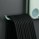 Folding Clothe Hanger Hooks Coat Rack Wardrobe Magic Organizer Save Space f RYC