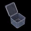 New Small Travel Clear CG Transparent Storage Box Case PU Superhard Plastic MOAU