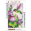 4 Pack Morning Glory DIY 5D Diamond Painting Full Drill Cross Stitch Home Decor