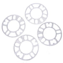 4PCS Universal 3mm Alloy Aluminum Wheel Spacers Shims Plate For 4&5 Studs WheeME