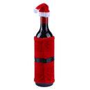 Chic Santa Claus Supply Party Decor Gift Clothing Wine Bottle Cover A