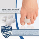 Toe Spacers for Bunions -Temporary Bunion Corrector - Soft Gel Bunion Splin