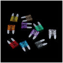 100 Pcs Mini Blade Fuse 2/3/5/7.5/10/15/20/25/30/35Amp Assortment Blade Fus L3T2