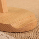 Universal Unique Wooden Kufung Style Cellphone Holder Stand Bracket For Iph T7R2