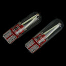 2pcs T10 194 168 W5W COB LED Canbus Glass License Plate Width Light Blue bulbOZ