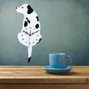 Acrylic Creative Cartoon Cute Dog Wall Clock Home Decor Watch Way Tail Move