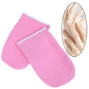 1 Pair Wax Warmer Protection Paraffin Hand Gloves Heater SPA Cotton Mitt OZ
